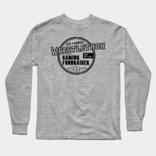 Wrestlethon 5th Anniversary (Dark/No Quotes) Long Sleeve T-Shirt